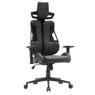 Mars Gaming MGC-ELITE Silla Gaming Premium - Ruedas XL - Piston de Gas Clase 4 - Respaldo Flexible Adaptativo - Reposabrazos Ajustables - 700x720x1370