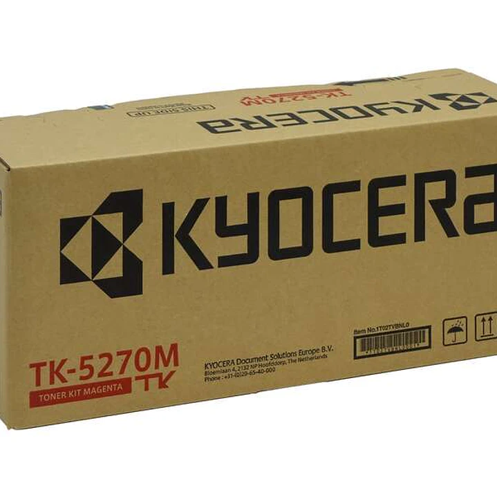 Kyocera TK5270 Magenta Cartucho de Toner Original - 1T02TVBNL0/TK5270M 1
