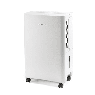 Orbegozo DH 1245 Deshumidificador - Potencia 235W - Absorbe 12 L/Dia - Deposito de 2.5L - Respetuoso con el Medio Ambiente - Temporizador - Ruedas y A
