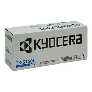 Kyocera TK5160 Cyan Cartucho de Toner Original - 1T02NTCNL0/TK5160C