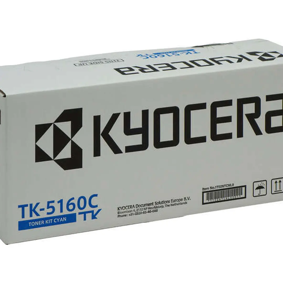 Kyocera TK5160 Cyan Cartucho de Toner Original - 1T02NTCNL0/TK5160C 1