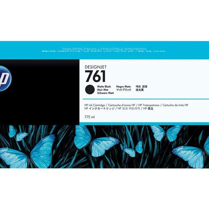 HP 761 Negro Mate Cartucho de Tinta Original - CM997A 1