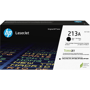 HP W2130A Negro Cartucho de Toner Original - 213A
