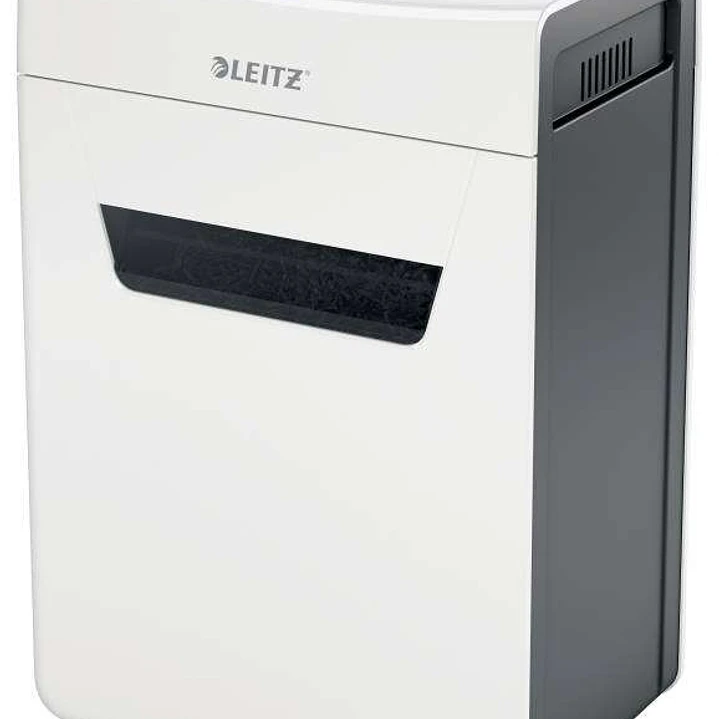 Leitz IQ Protect Premium 10X Destructora de Papel Manual Corte en Particulas P-4 - Destruye hasta 11 Hojas a la Vez - Ultrasilenciosa - Papelera de 18 1