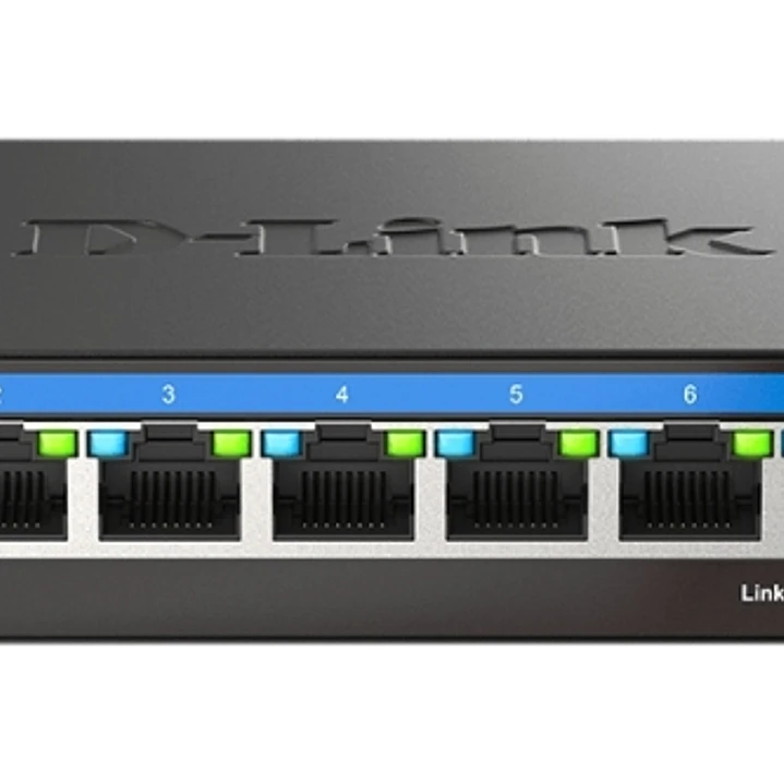 D-Link Switch 8 Puertos Multigigabit 2.5G No Gestionado - Switching 40 Gbps - Chasis Metalico 1