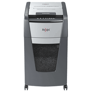 Rexel Optimum Autofeed 225M Destructora Automatica Microcorte P-5 - Autoalimentacion 225 Hojas y Manual 8 Hojas - Capacidad de la Papelera 60L - Color