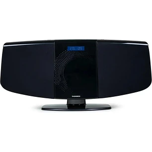 Thomson MIC400BT Micro Cadena 60W Bluetooth - Reproductor de CD, Radio FM - AUX-IN de 3,5mm - Mando a Distancia - Color Negro