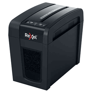 Rexel Secure X6-SL Whisper-Shred Destructora de Papel Manual Corte en Particulas P-4 - Destruye hasta 6 Hojas - Tecnologia de Bajo Ruido Whisper-Shred