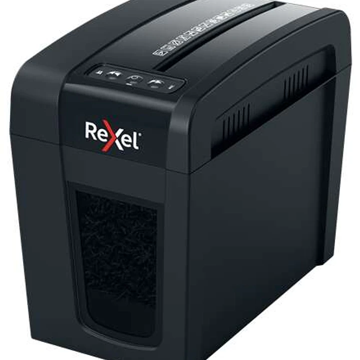 Rexel Secure X6-SL Whisper-Shred Destructora de Papel Manual Corte en Particulas P-4 - Destruye hasta 6 Hojas - Tecnologia de Bajo Ruido Whisper-Shred 1