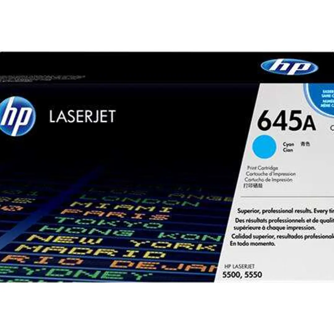 HP C9731A Cyan Cartucho de Toner Original - 645A 1