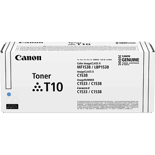 Canon T10 Cyan Cartucho de Toner Original - 4565C001