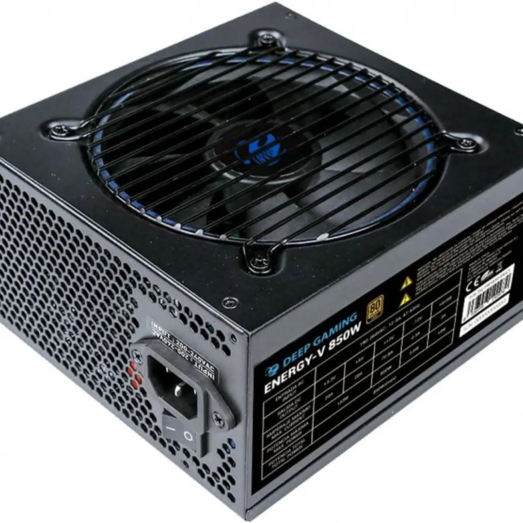 Coolbox Energy-V Fuente de Alimentacion 850W ATX v3.1 - Modular FullRange - Ventilador 120mm - 80+ Gold 1