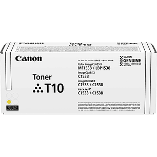 Canon T10 Amarillo Cartucho de Toner Original - 4563C001