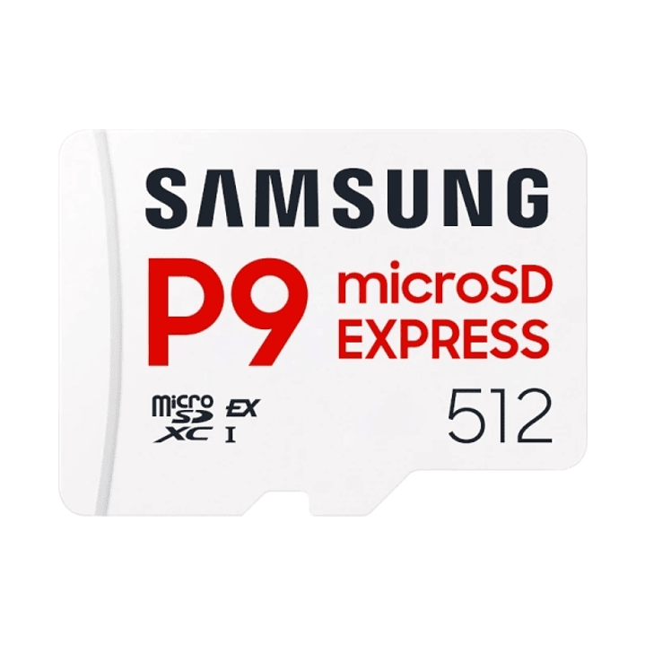 Samsung P9 Tarjeta Micro SDXC Express 512GB UHS-I V30 A1 800MBs 1