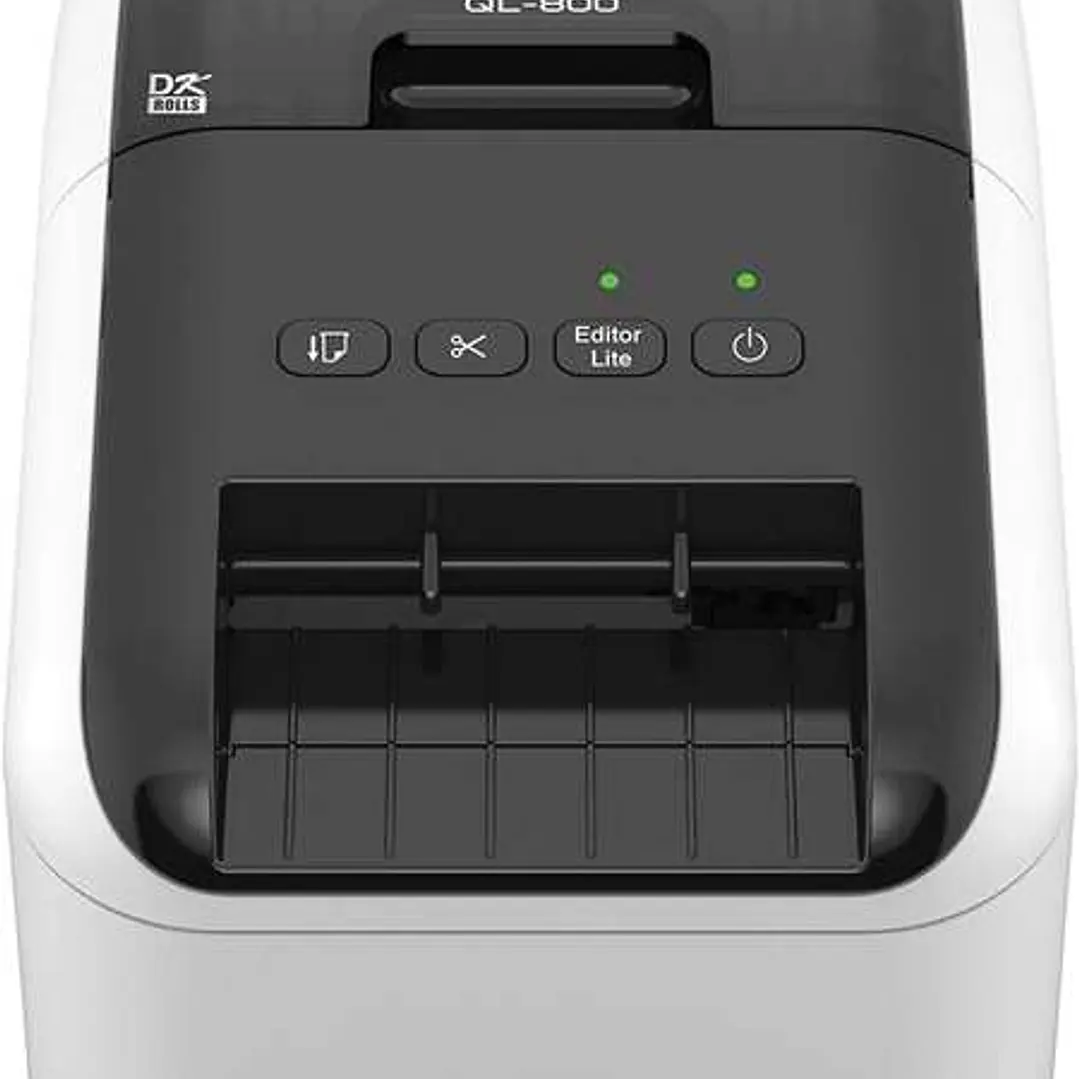 Brother QL800 Impresora Profesional Termica de Etiquetas USB - 93 Etiquetas por min. - Resolucion 300x600ppp - Impresion a Negro y Rojo - Cortador Aut 1