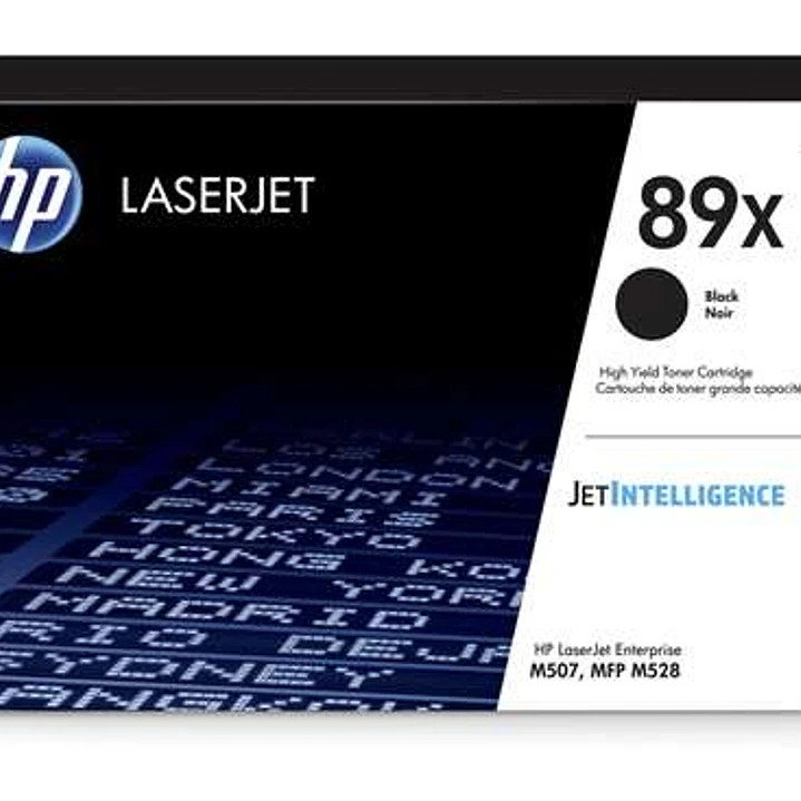 HP CF289X Negro Cartucho de Toner Original - 89X 1