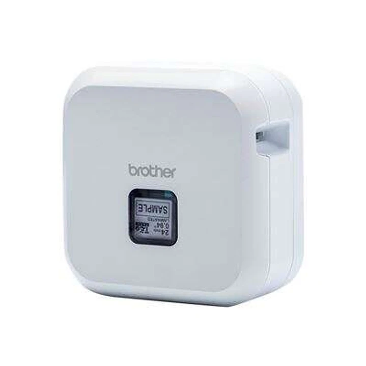 Brother PT-P710BTH Cube Rotuladora Electronica Portatil Bluetooth USB - Resolucion 180ppp - Velocidad 20mms - Bateria Recargable - Color Blanco 1