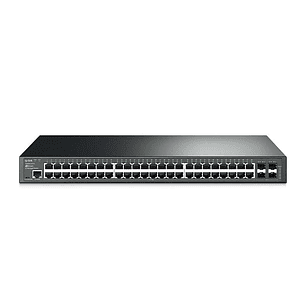 TP-Link Switch JetStream Gestionable Gigabit L2 - 48 Puertos con 4 Ranuras SFP