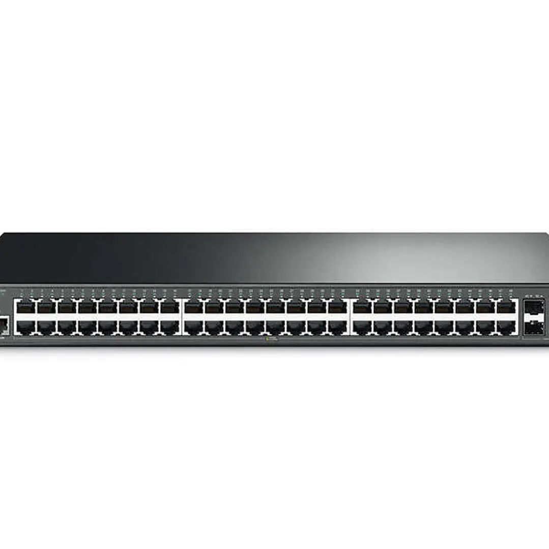 TP-Link Switch JetStream Gestionable Gigabit L2 - 48 Puertos con 4 Ranuras SFP 1