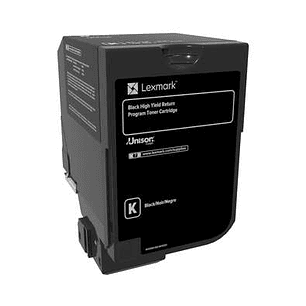 Lexmark CS720/CS725 Negro Cartucho de Toner Original - 74C2HK0