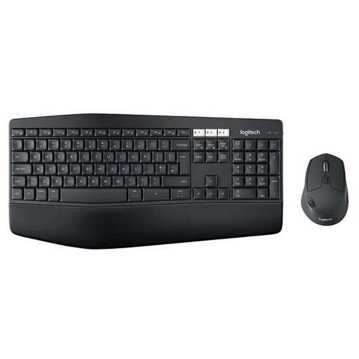 Logitech MK850 Performance Pack Inalambrico USB Teclado con Reposamuñecas + Raton 1000dpi 7 Botones - Uso Diestro - Color Negro 1