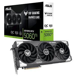 Asus GeForce RTX 5060 Ti TUF Gaming OC Tarjeta Grafica 16GB GDDR7 Reflex 2 RTX AI DLSS4