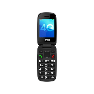 SPC Harmony 2 4G Telefono Movil para Mayores - Teclas Grandes - Radio FM- Boton de SOS - 3 Memorias Directas - Linterna - Base de Carga Incluida - Col