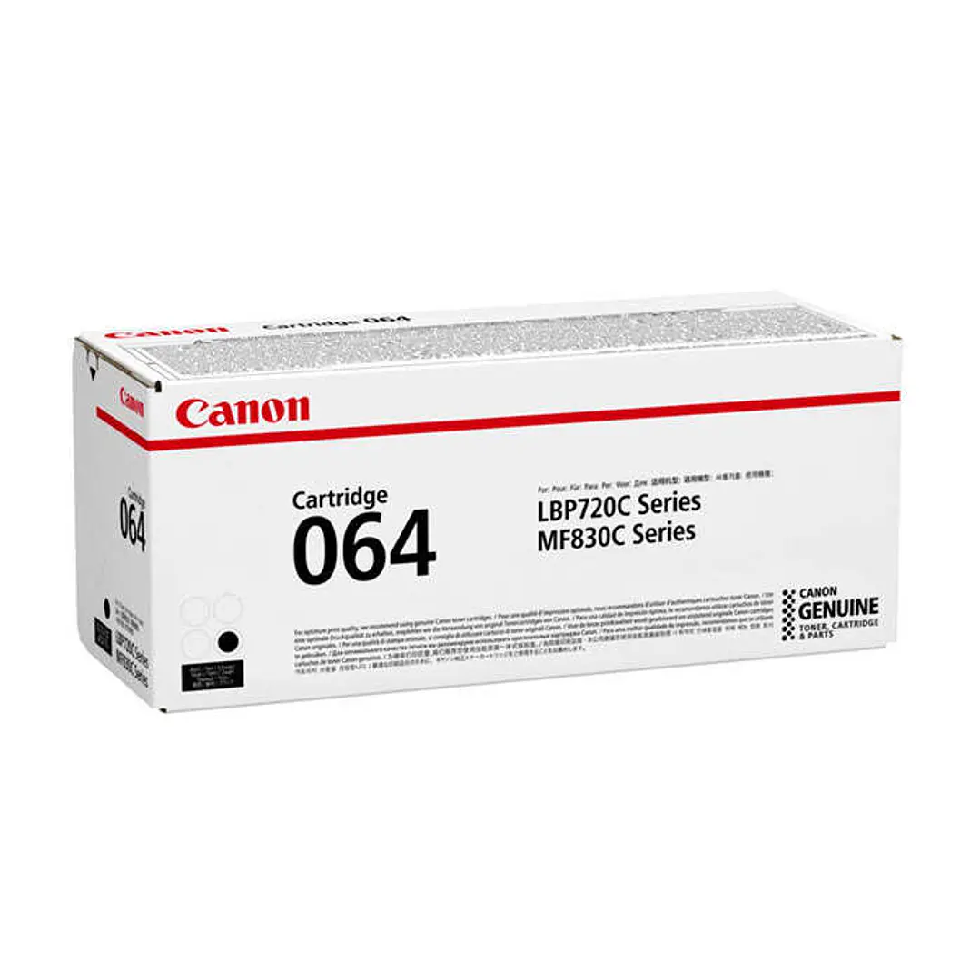 Canon 064 Negro Cartucho de Toner Original - 4937C001 1