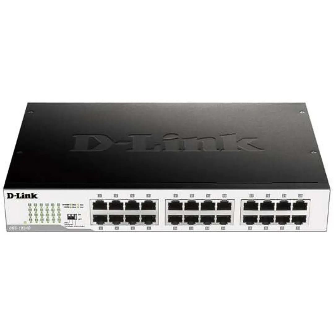 D-Link Switch 24 Puertos Gigabit 10/100/1000 Mbps 1