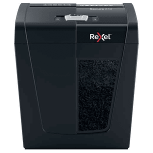 Rexel Secure X10 Destructora de Papel Manual Corte en Particulas P-4 - Destruye hasta 10 Hojas a la Vez - Capacidad de la Papelera 18L - Color Negro