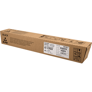 Ricoh Aficio MP-C3003/MP-C3004/MP-C3503/MP-C3504/MP-C4504/MP-C5504/MP-C6004 Negro Cartucho de Toner Original - 841817/841813