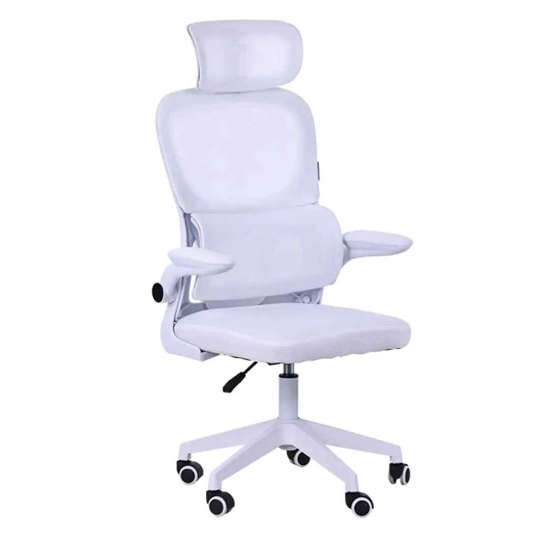 Mars Gaming MGC-ERGOPRO Silla de Oficina Ergonomica - Reposacabezas, Soporte Lumbar y Reposabrazos Ajustable - Malla Transpirable - Asiento de Espuma  1