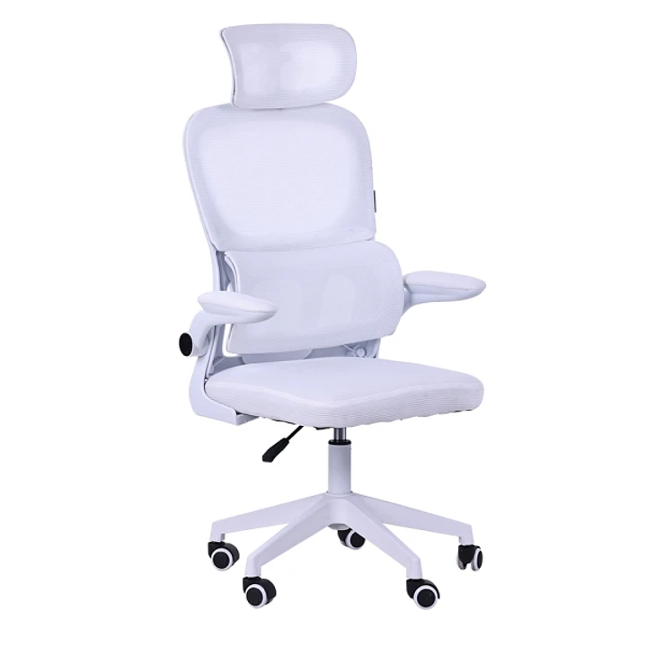 Mars Gaming MGC-ERGOPRO Silla de Oficina Ergonomica - Reposacabezas, Soporte Lumbar y Reposabrazos Ajustable - Malla Transpirable - Asiento de Espuma  1