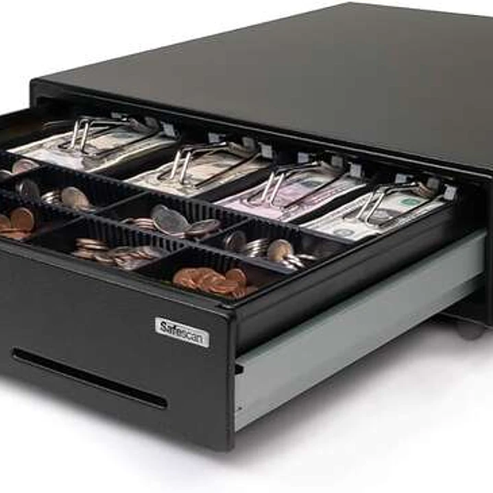 Safescan SD-3540 Cajon Portamonedas - 8 Compartimentos para Monedas - 4 Compartimentos para Billetes - hasta 1 Millon de Aperturas 1