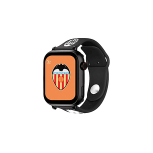 Savefamily Reloj Inteligente Smartwatch Infantil Savewatch Plus Edicion Valencia C.F. con GPS y Llamada - Correa Silicona Negra