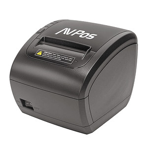 AVPos TC90W Impresora Termica Tickets - Velocidad 300mm/s - Autocorte Parcial - USB, WIFI y LAN - Color Negro