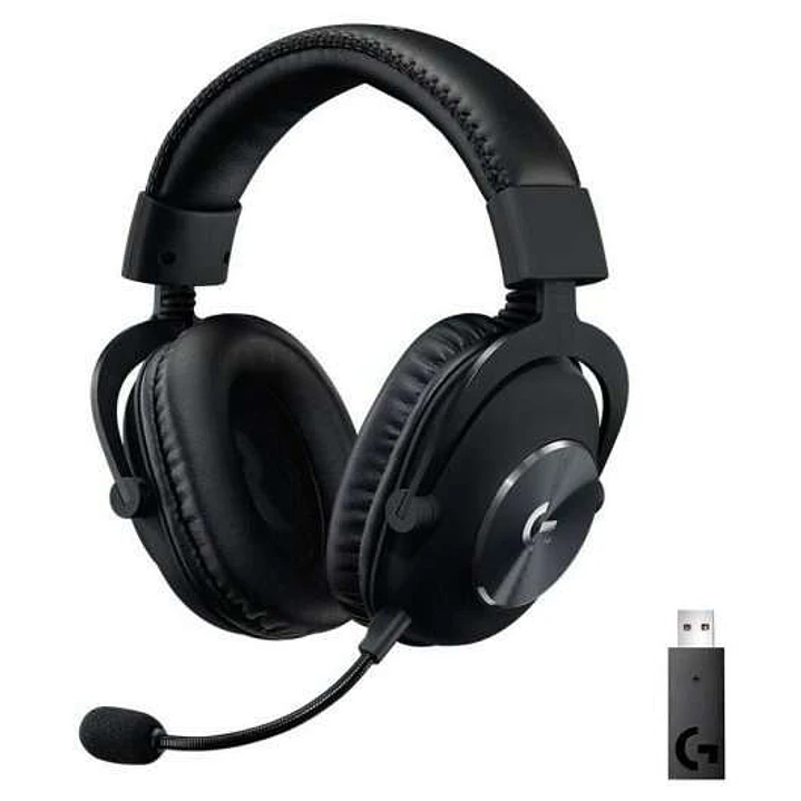 Logitech G Pro X Auriculares Gaming Inalambricos DTS 7.1 con Microfono - Tecnologia Lightspeed - Microfono Flexible - Diadema Ajustable - Almohadillas 1