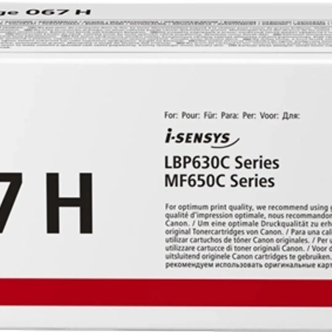 Canon 067H Magenta Cartucho de Toner Original - 5104C002 1