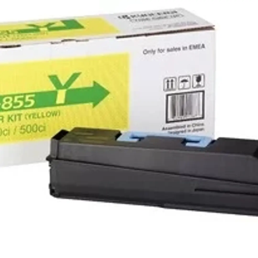 Kyocera TK855 Amarillo Cartucho de Toner Original - 1T02H7AEU0/TK855Y 1