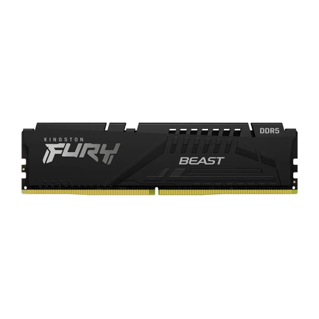 Kingston Fury Beast Memoria RAM DDR5 6000MT/s 32GB 1.4V CL30 DIMM BLACK EXPO 1