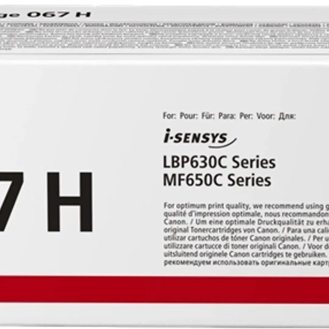 Canon 067H Cyan Cartucho de Toner Original - 5105C002 1