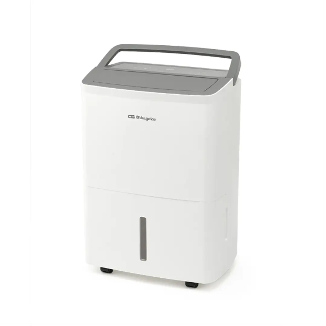 Orbegozo DH 1655 Deshumidificador - Potencia 230W - Absorbe 16 L/Dia - Deposito de 4L - Respetuoso con el Medio Ambiente - Temporizador - Ruedas y Asa 1