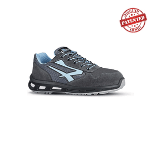 Upower Lolly S ESD Calzado de Seguridad Bajos - Talla 38 - Parte Superior de Nailon Ultraflexible y Gamuza Suave, Puntera de Aluminio, Suela Antidesli