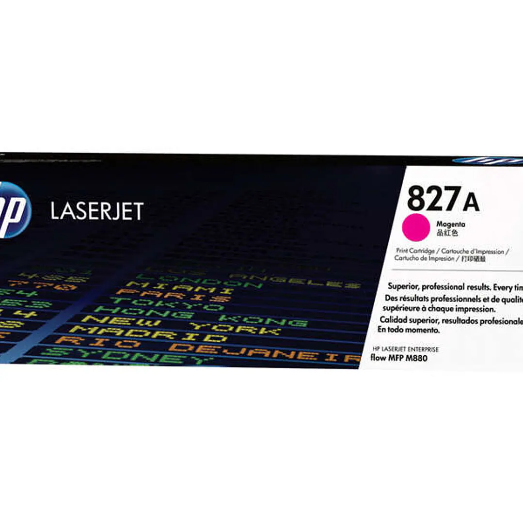HP CF303A Magenta Cartucho de Toner Original - 827A 1
