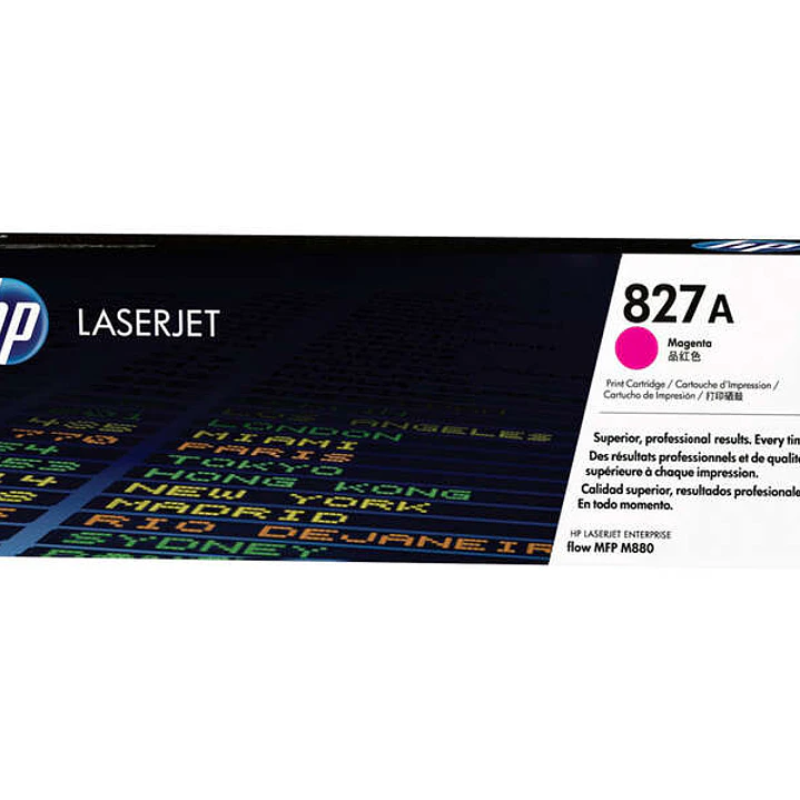 HP CF303A Magenta Cartucho de Toner Original - 827A 1