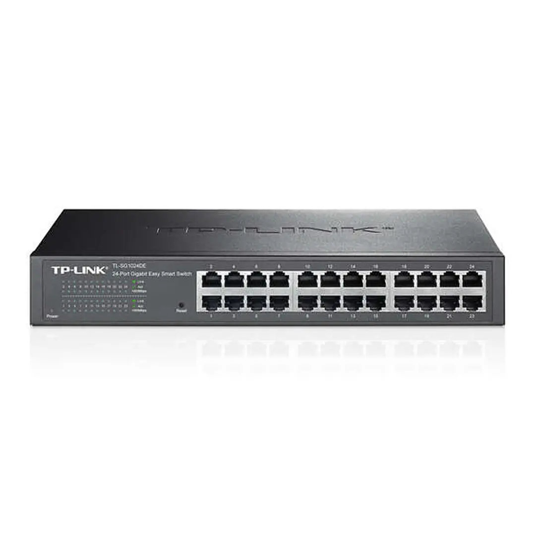 TP-Link Switch de 24 Puertos Gigabit Easy Smart - Tecnologia Verde - Plug & Play 1