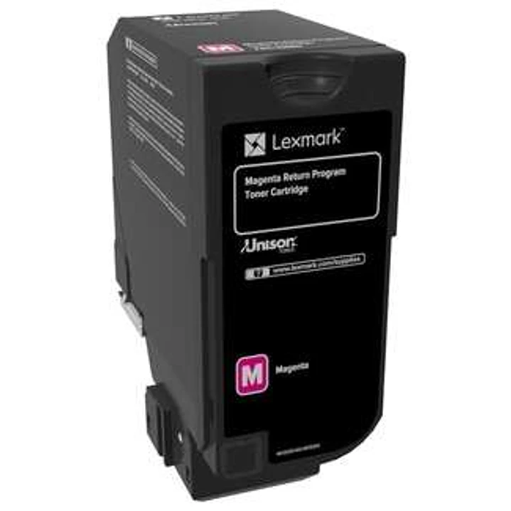Lexmark CS720/CS725/CX725 Magenta Cartucho de Toner Original - 74C20M0 1
