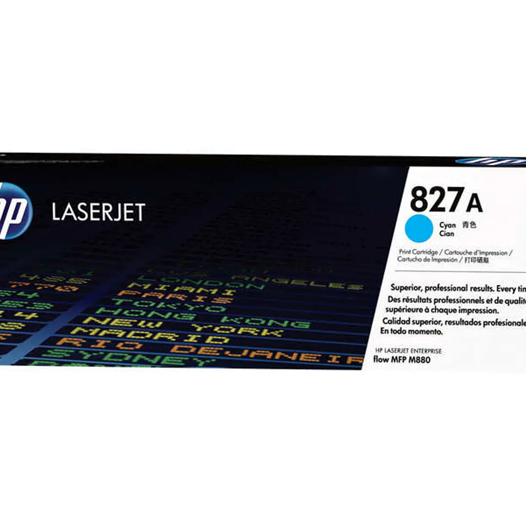 HP CF301A Cyan Cartucho de Toner Original - 827A 1