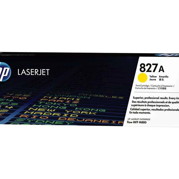 HP CF302A Amarillo Cartucho de Toner Original - 827A 1