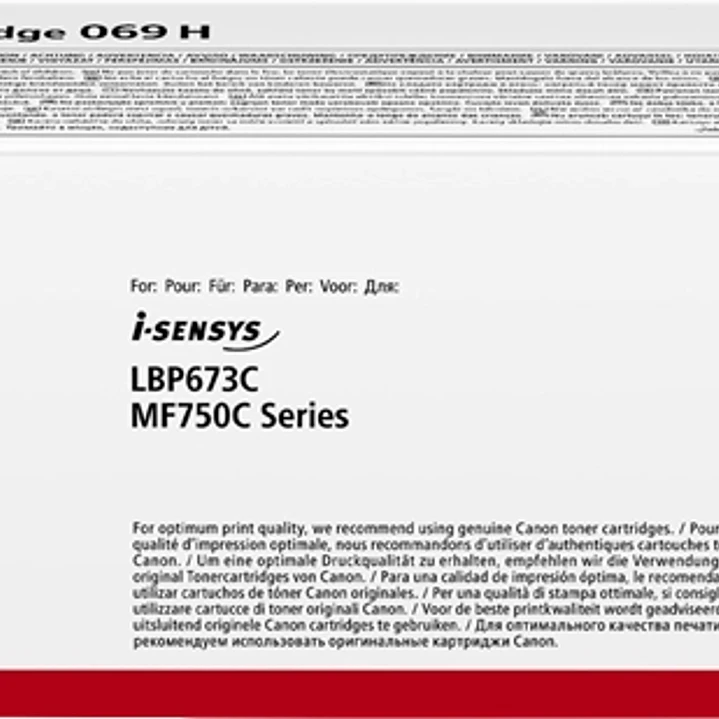 Canon 069H Magenta Cartucho de Toner Original - 5096C002 1